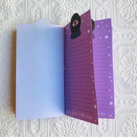 Evil Eye Crystal Ball List Pad with Magnet - Picture 5 of 9